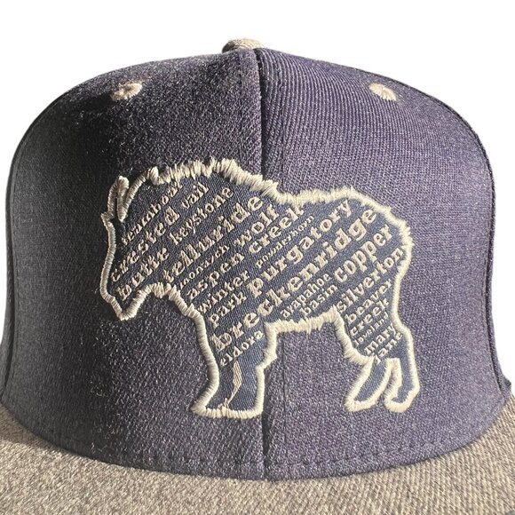 Limber Grove Mountain Goat Hat with Ski Areas - Picture 6 of 7